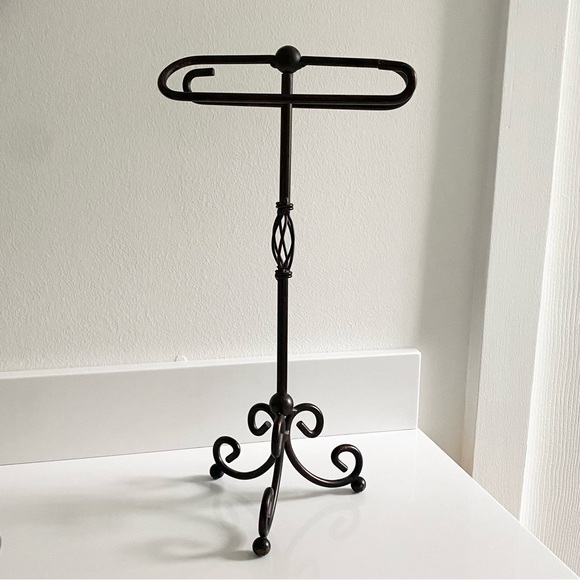 Storage & Organization Bronze Countertop Towel Holder Oilrubbed